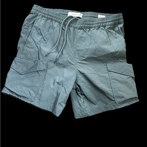 🌺PacSun Blue Cargo Shorts Lightweight Relaxed Fit